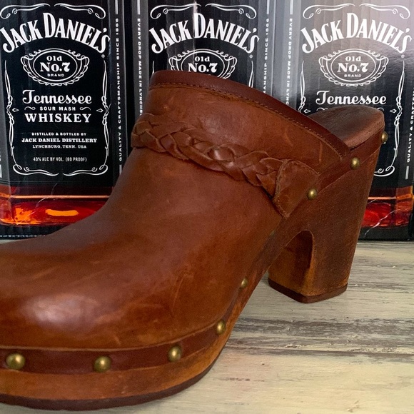 Ugg Leather Clogs - Picture 2 of 12